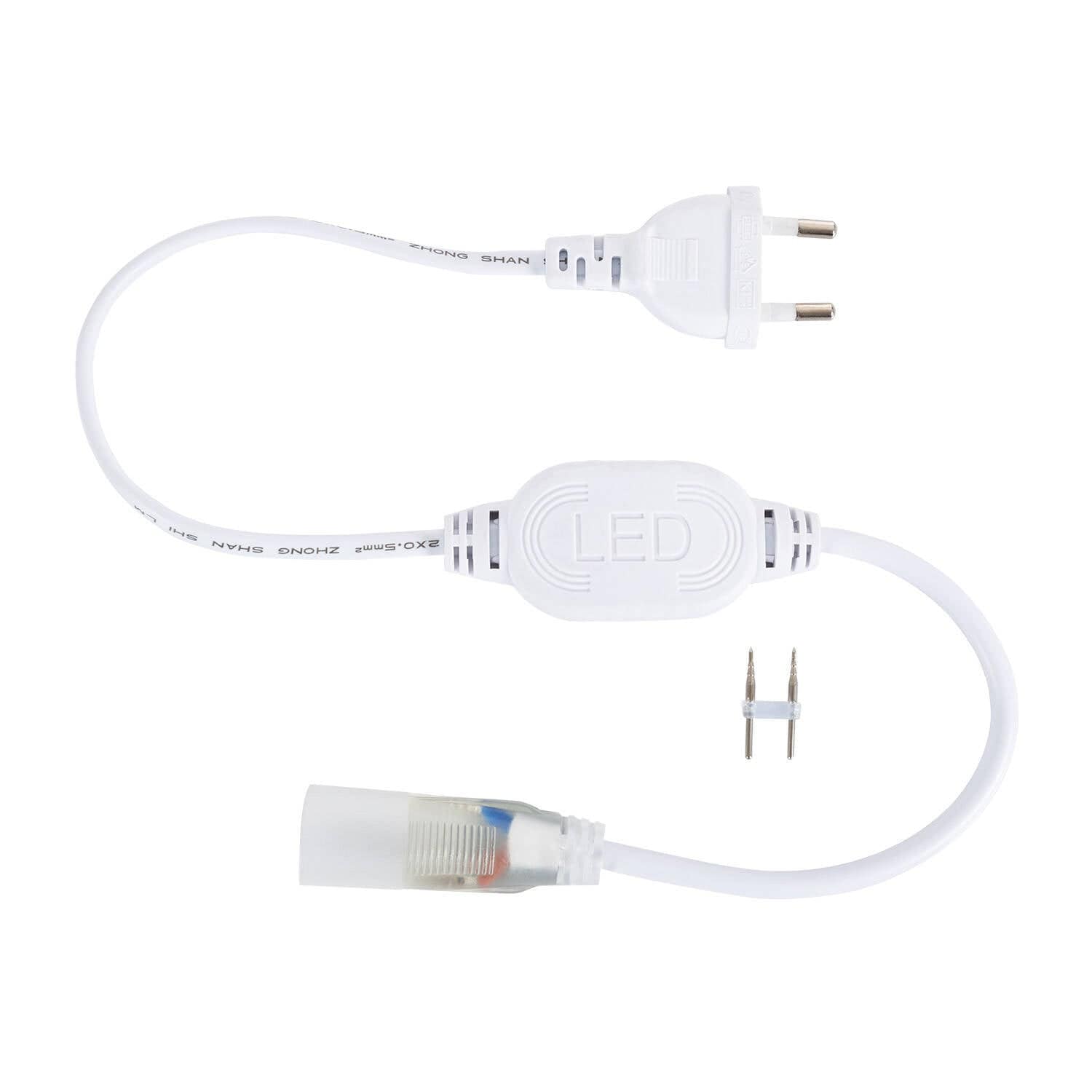 Ruban LED Néon Dimmable 220V Blanc Chaud Semi-Circulaire 180º 7.5W/m Coupe 100cm IP67 Sur mesure – Image 7
