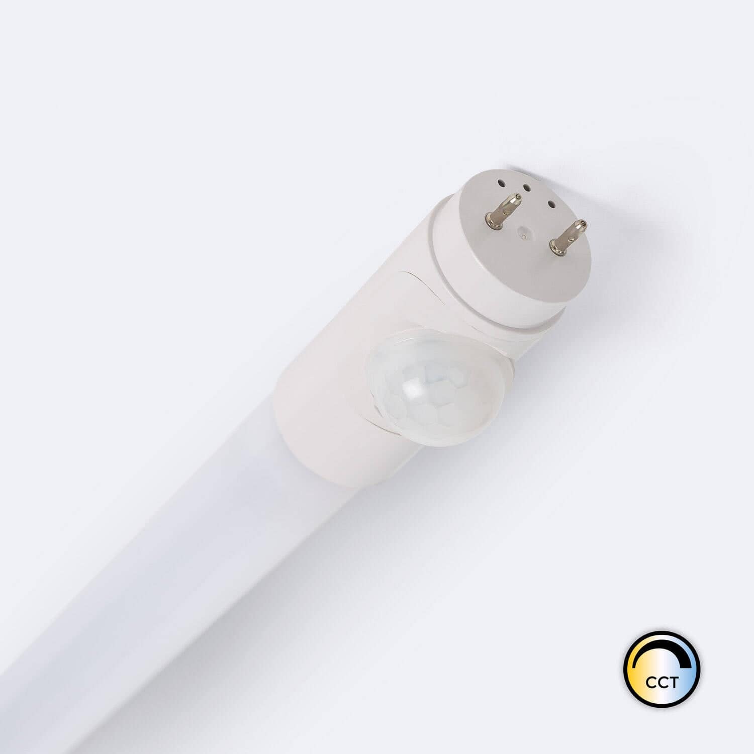 Tube LED 120cm T8 G13 PC avec Détecteur de Mouvement PIR Arrêt Total Connexion Latérale 18W 140lm/W