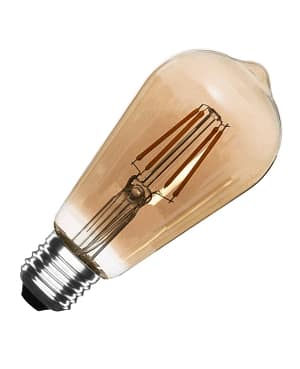 Ampoule LED Filament E27 6W 495 lm ST58 Dimmable Smoke