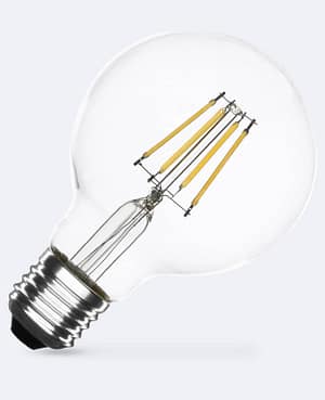 Ampoule LED Filament E27 6W 720 lm Dimmable G80