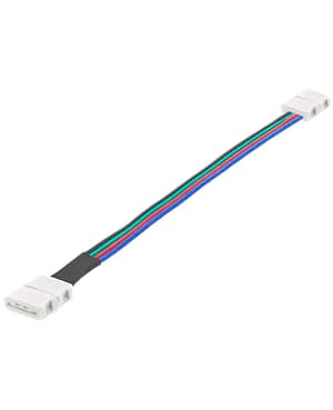 Câble Double Connecteur Rapide Ruban LED 12/24V DC RGB 10mm