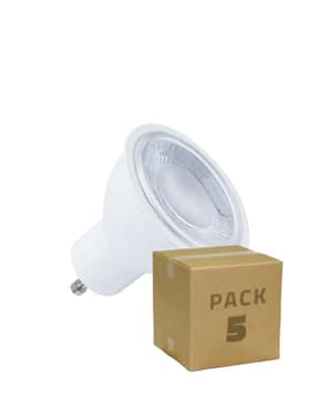 Pack de 5 Ampoules Dimmable LED GU10 5W 430 lm 100º