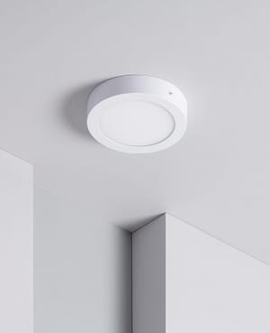 Plafonnier LED Rond 12W SwitchCCT Sélectionnable Ø 170mm Dimmable Compatible avec Télécommande RF V.2