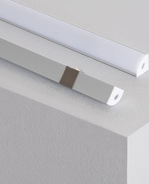Profilé avec Ruban LED New Aretha 600mm 6W pour Angle