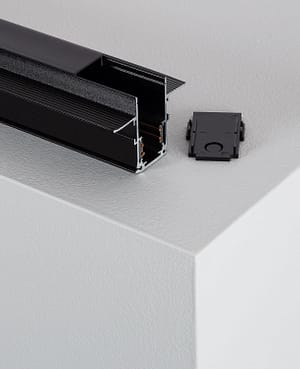 Rail Magnétique 20mm Encastrée 48V 1m