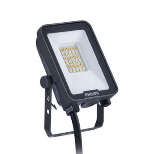 Projecteur LED 10 W IP65 PHILIPS Ledinaire Mini BVP167 Blanc Sélectionnable