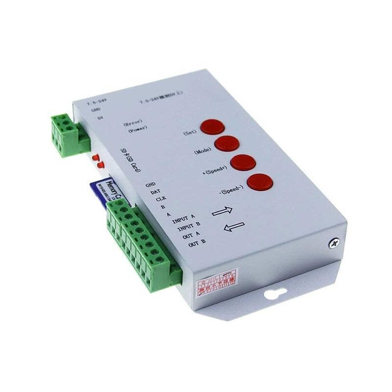 Contrôleur pour Ruban LED RGBIC Digital 5-24 V DC SPI T-1000S