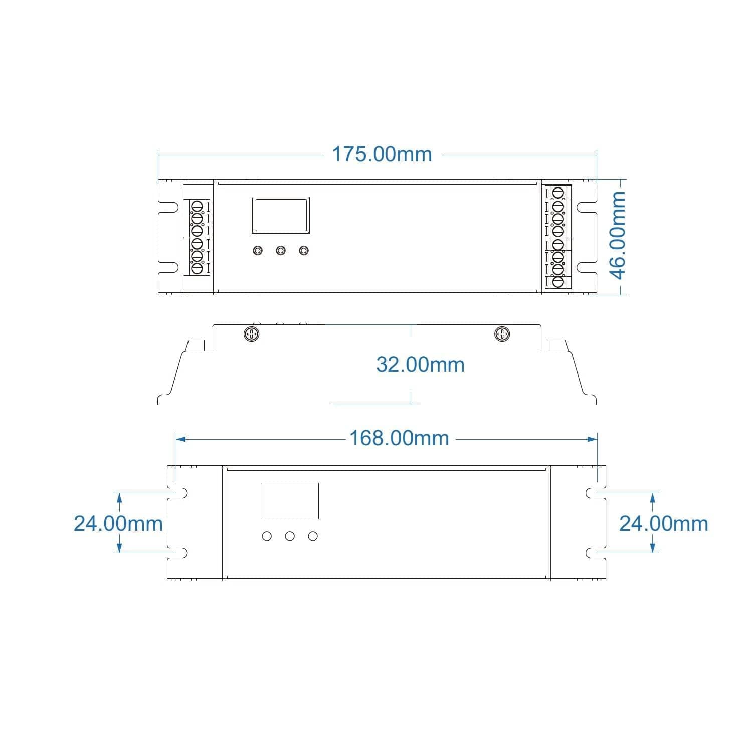 Décodeur DMX512 et RDM 4 Canaux 12-48V SKYDANCE D4-P – Image 4