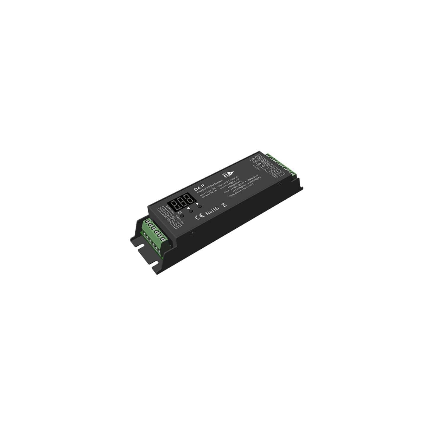 Décodeur DMX512 et RDM 4 Canaux 12-48V SKYDANCE D4-P – Image 2