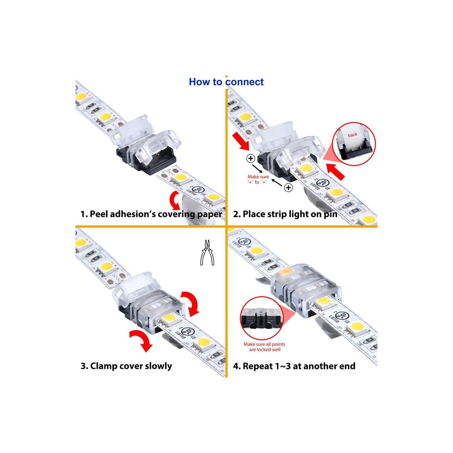 Connecteur HIPPO pour Ruban LED IP20 – Image 6