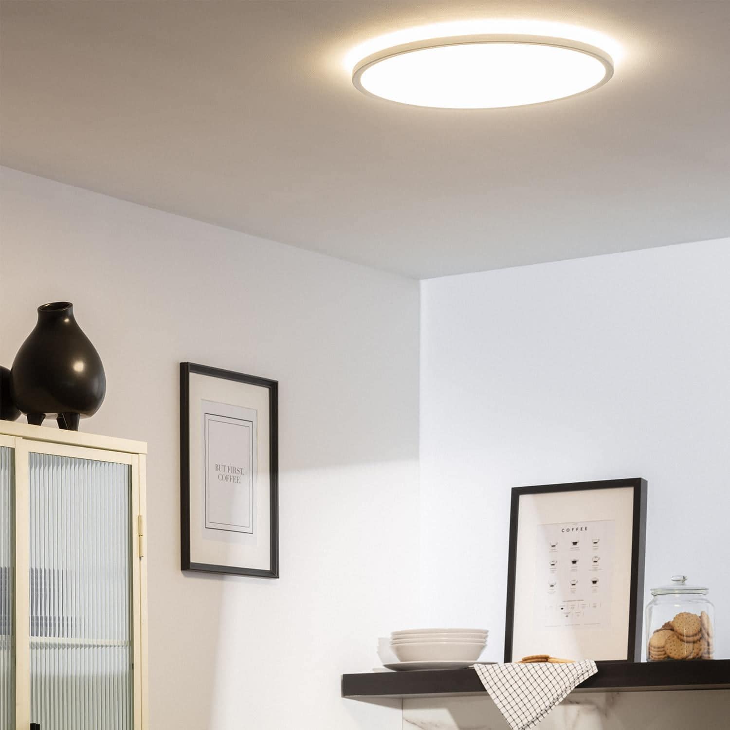 Plafonnier LED Rond SwitchCCT Sélectionnable 24W Double Face Ø420mm – Image 5