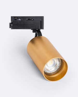 Spot à Douille sur Rail Monophasé Lux pour Ampoule GU10