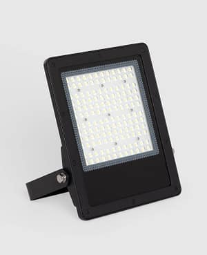Projecteur LED 100W Dimmable TRIAC 170 lm/W IP65 ELEGANCE Slim PRO Noir