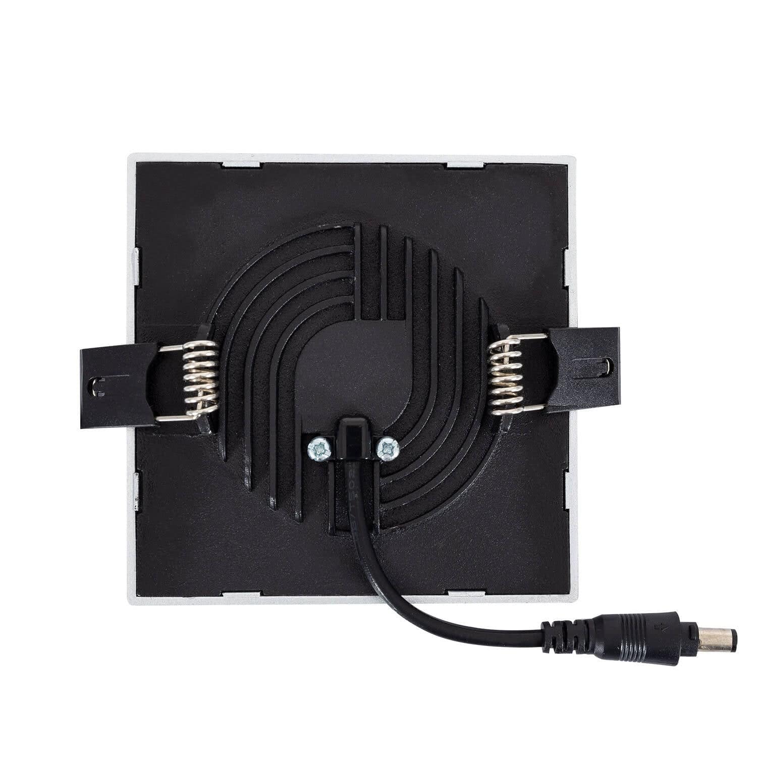 Dalle LED 8W Carrée High Lumen LIFUD Coupe Ø 75mm Argentée – Image 6