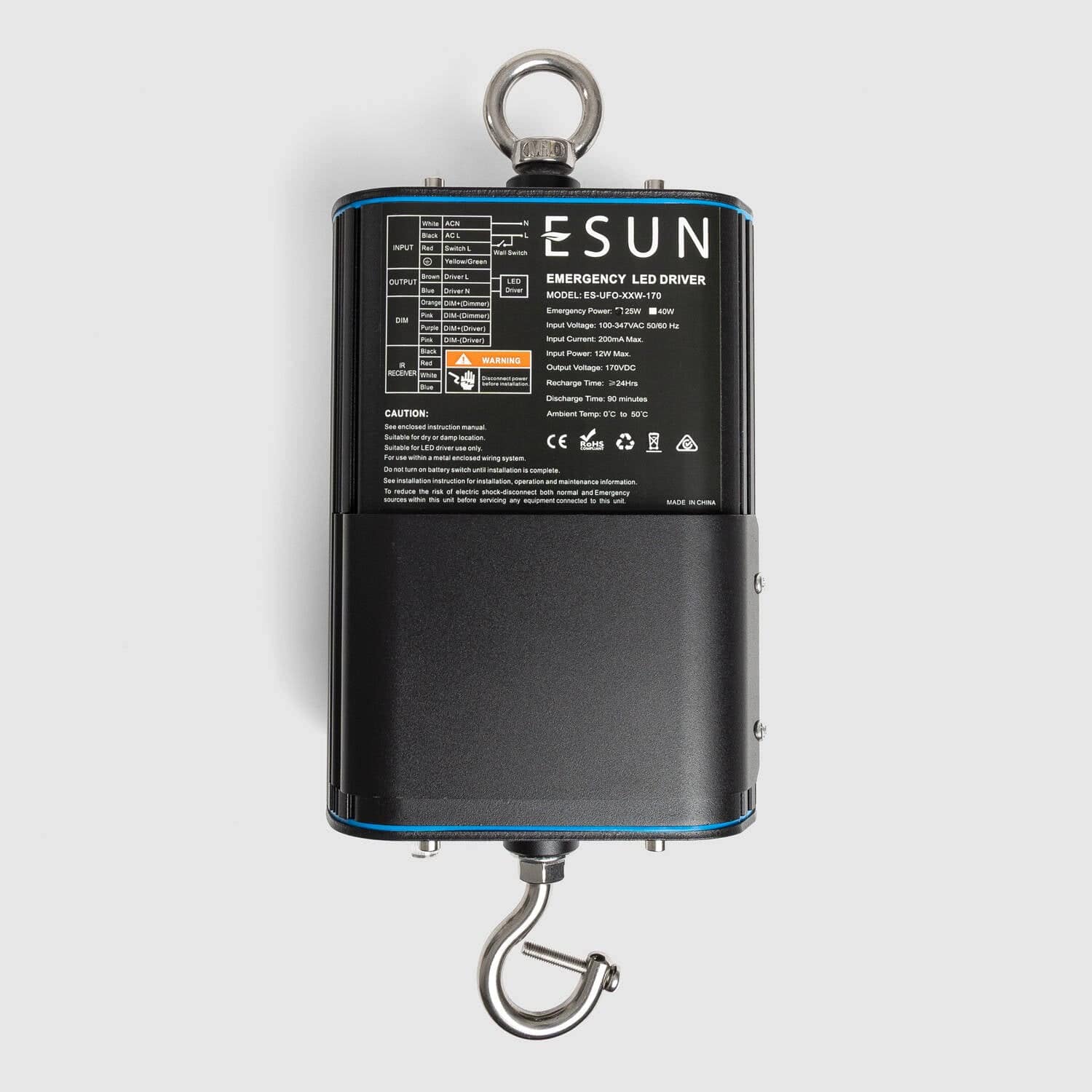Kit d'Urgence pour Luminaires LED 25W-40W