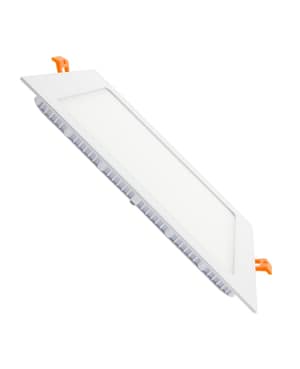Dalle LED 18W Carrée Extra-Plate Coupe 205x205 mm