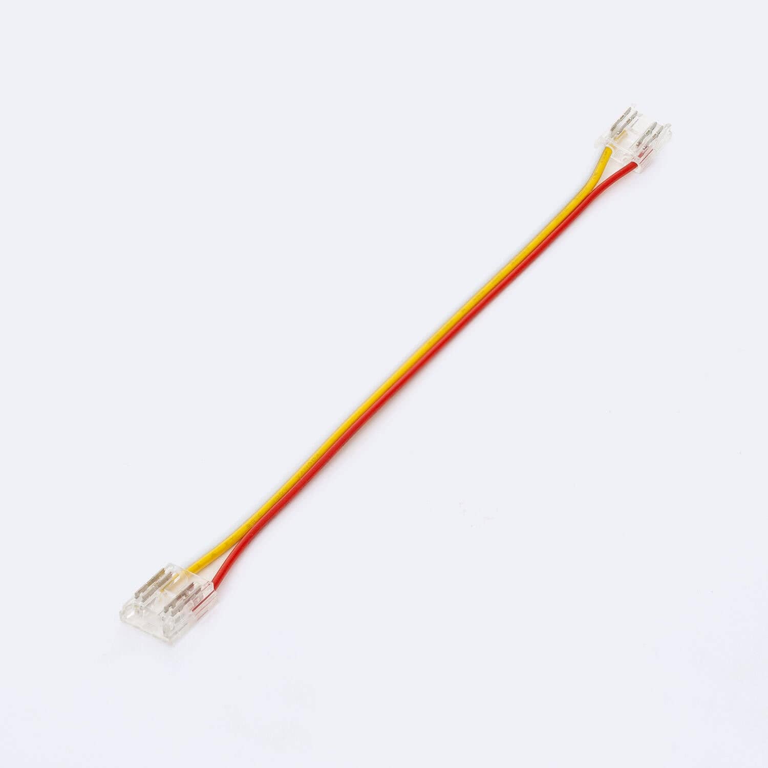 Connecteur HIPPO Double avec Câble pour Ruban LED CCT 12/24V DC COB & SMD2022 IP20 Largeur 10mm