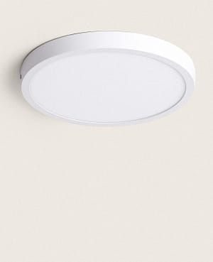 Plafonnier LED Rond 30W Extra-Plat CCT Sélectionnable Ø400 mm